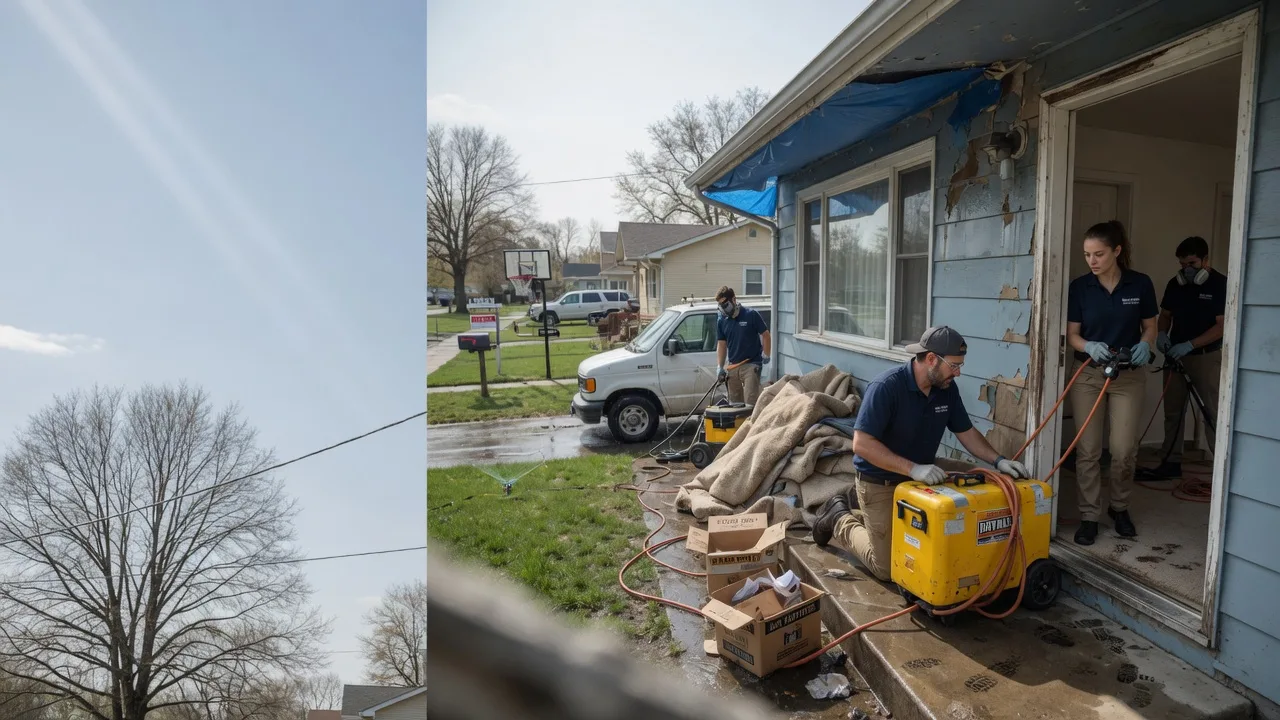 Basement Flood Cleanup in Ada, OK near me